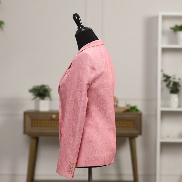 🆕 J. Crew Red/Pink Women's Blazer NWT - Picture 4 of 13